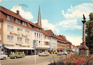 BG1414  uelzen veersser strasse car voiture auto  CPSM 14x9.5cm  germany