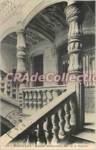 Old Postcard Perigueux Staircase Street Renaissance of Wisdom