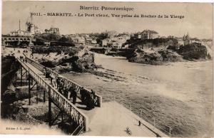 CPA BIARRITZ - Le Pont vieux Vue prise du Rocher de la Vierge (162754)