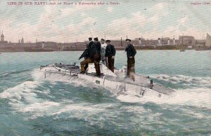 Pre WWI Royal Navy, HM Submarine, Life in Our Navy, British Sailors