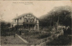 CPA DOURDAN Poste du Pavillon (806755)