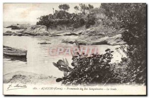 Old Postcard Corsica Ajaccio Corsica Promenade des Iles Sanguinaires The Scudo