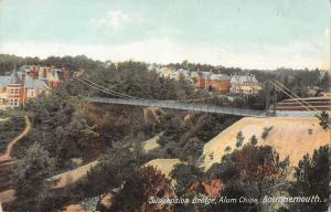 uk27295 suspension bridge alum chine bournemouth  uk