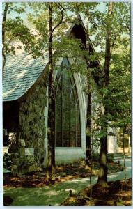 PINE MOUNTAIN, Georgia  GA   CALLAWAY GARDENS Chapel STAINED GLASS  Postcard