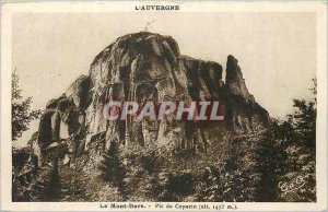 Old Postcard Le Mont Dore Auvergne Capuchin Peak (1473 m alt)