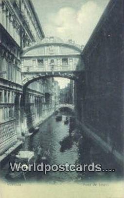 Ponte del Sospiri Venezia, Italy Unused 