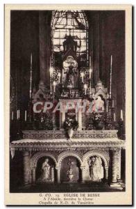 CPA G d'O Eglise de Besse A l'abside derriere le choeur Chapelle de ND de Vassiv
