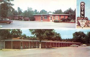 RICHMOND, VA Virginia  BROOK RUN LODGE MOTEL  Roadside  c1950's Chrome Postcard