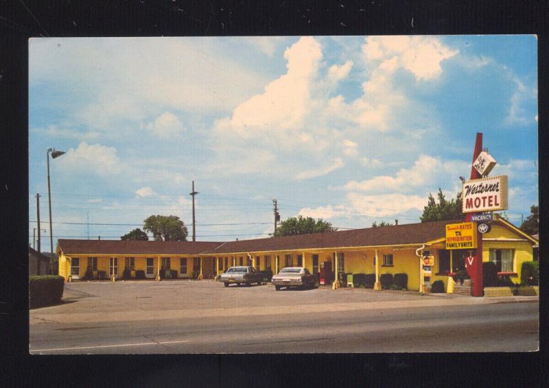 WILLIAMS ARIZONA ROUTE 66 WESTERNER MOTEL 1960's CARS ADVERTISING POSTCARD