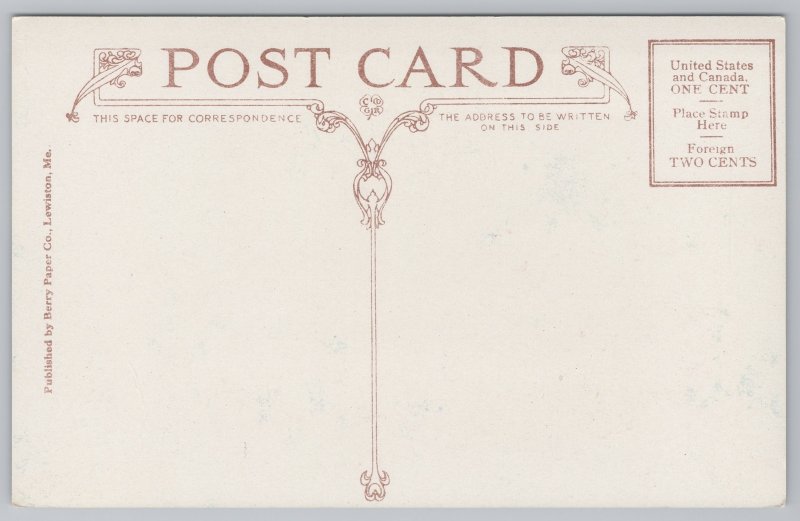 State View~Beautiful Haystack Mountain Near Presque Isle Maine~Vintage Postcard