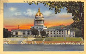 West Virginia State Capitol, Kanawha River, Charleston, WV