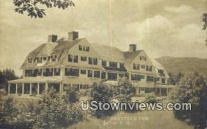 Real Photo - Shattuck Inn - Jaffrey, New Hampshire NH  