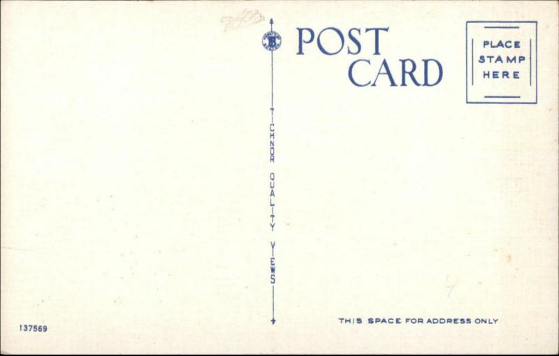 Putnam CT RR Train Station Depot Old Postcard 