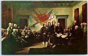 M-40185 Declaration of Independence Painting Capitol of Rotunda American History