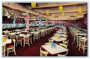 c1940s Holsum Cafeteria Interior View New Orleans Louisiana LA Unposted Postcard