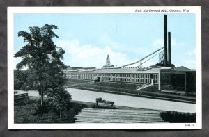 dc879 - OCONTO Wis 1920s Holt Hardwood Mill Postcard