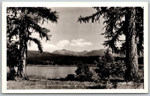 Vtg Montana MT Seeley Lake Missoula County RPPC Mckay 1930s View Postcard