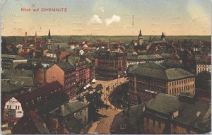 Germany Gruss auf Chemnitz Vintage Postcard 03.18