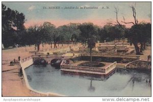 France Nimes Jardin de la Fontaine