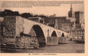 Le Pont Saint-Benezet,Avignon,France BIN