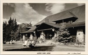 Jasper Park Lodge Jasper Alberta AB Harry Rowed 249 Unused RPPC Postcard G10