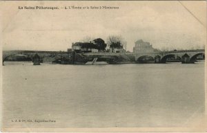 CPA La Seine Pittoresque MONTEREAU 4. Yonne et Seine (924485)