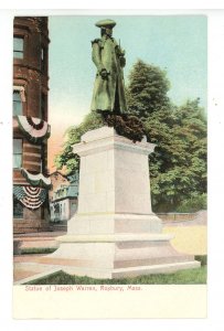 MA - Roxbury. Joseph Warren Statue
