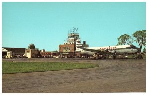 Portland Municipal Airport Portland Maine Airport Postcard