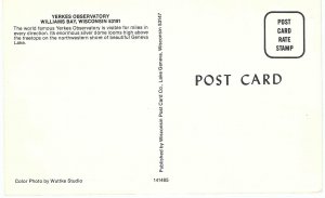 Yerkes Observatory Williams Bay Wisconsin