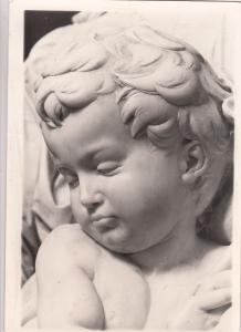 BF18220 brugge onze lieve madonna michel angelo sculpture art front/back image