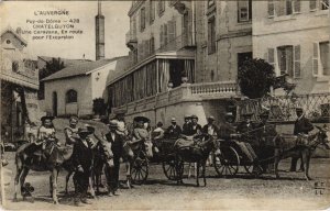 CPA CHATEL-GUYON - Une caravane en route pour l'Excursion (118309)