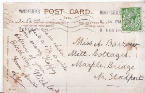 Genealogy Postcard - Family History - Barrow - Marple Bridge - Stockport  U4099