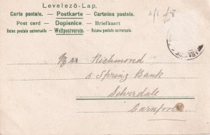 Christmas Humanized Maybug Archer Spider Web Glitter Novelty postcard C316