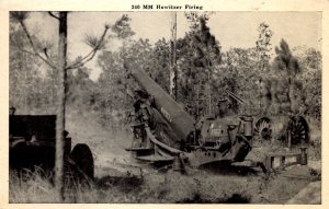 Military - 240 MM Howitzer Firing - WWII