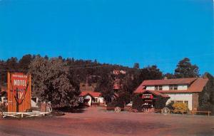 Flagstaff Arizona Arrowhead Lodge Street View Vintage Postcard K38158