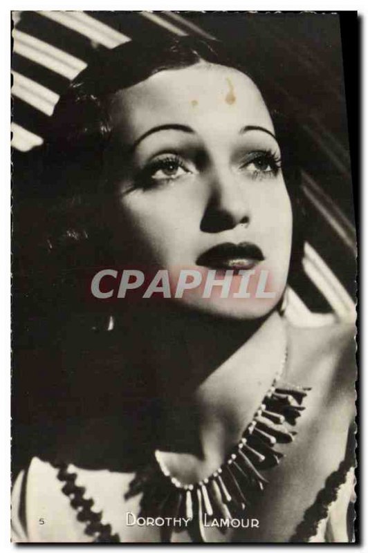 Old Postcard Cinema Dorothy Lamour