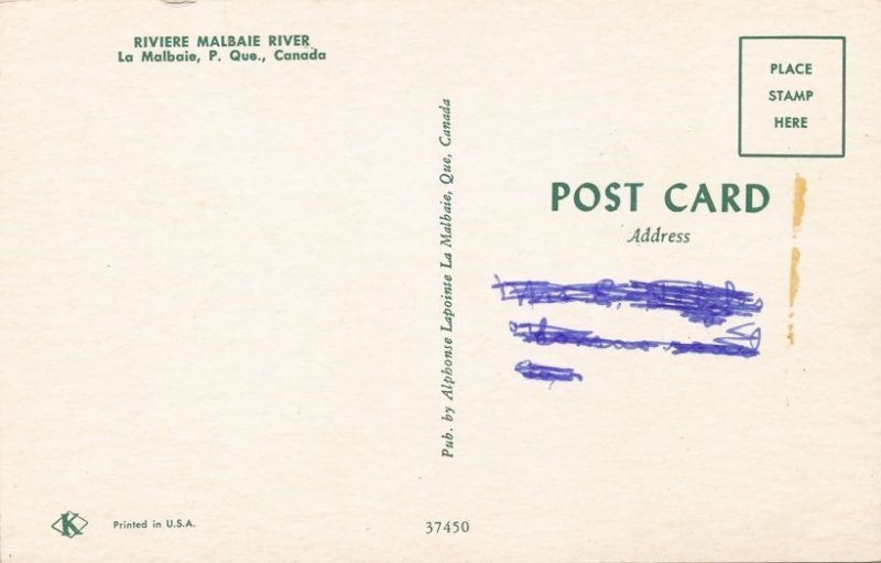 Riviere Malbaie River - La Malbaie QC, Quebec, Canada