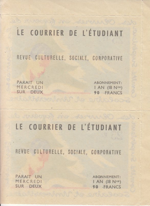 France - LARGE TB SEALS 1945
