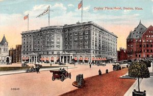 Copley Plaza Hotel Boston, Massachusetts Postcard