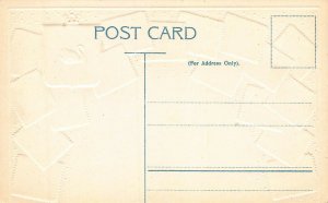 Western Australia Stamps on Embossed Postcard, Unused, Pub. by Ottmar Zieher