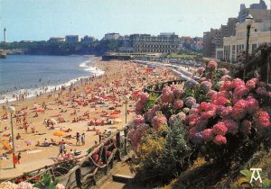 B108501 France Biarritz La Grande Plage, Hotel du Palais Phare real photo uk