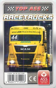 Auto revue race truck 9x6cm trade card RACETRUCKS TOP ASS