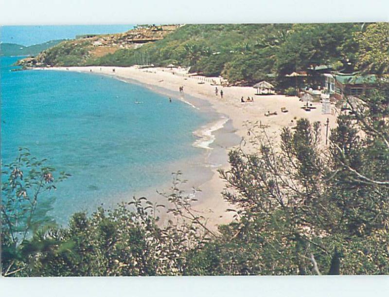 Pre-1980 MORNING STAR BEACH SCENE St. Thomas Us Virgin Islands USVI F5772@