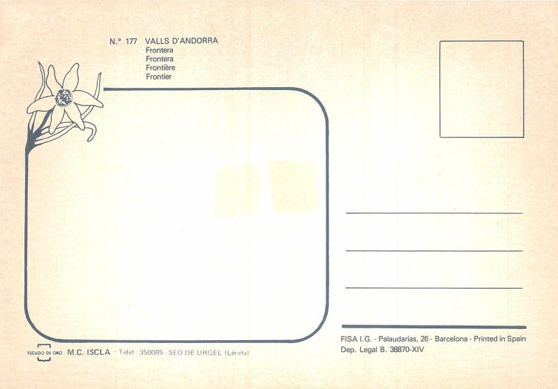 Lot 16 andorra frontier with spain car