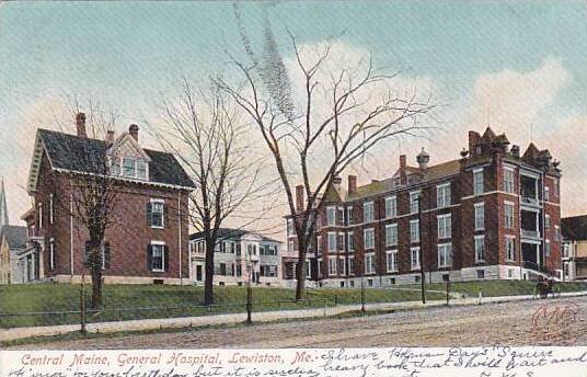 Maine Lewiston Central Maine General Hospital 1906