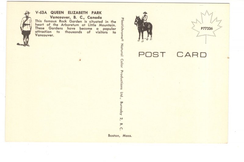 Rock Gardens, Queen Elizabeth Park, Vancouver, British Columbia