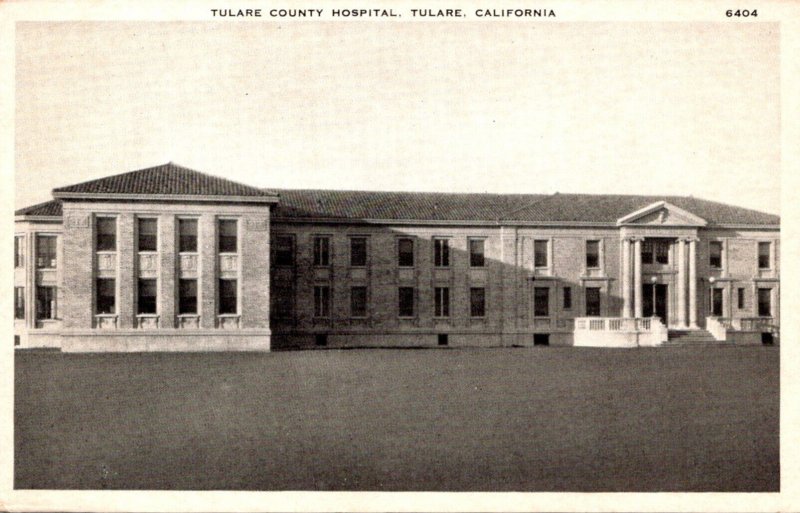 California Tulare The Tulare County Hospital