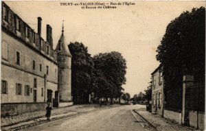 CPA Thury en Valois Rue de l'Eglise FRANCE (1014517)