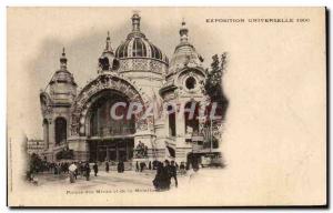 Paris - 1900 Universal Exhibition - Palace of Mining and Metallurgy - Old Pos...