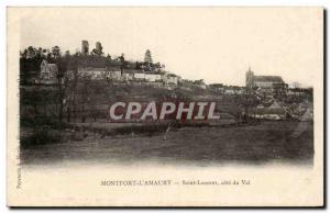 Old Postcard Montfort l & # 39Amaury Saint Laurent Cote du Val